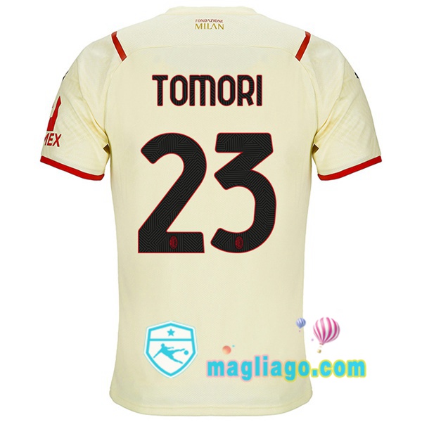 Magliago - Passione Maglie Thai Affidabili Basso Costo Online Shop | Maglia AC Milan (TOMORI 23) Uomo Seconda 2021/2022