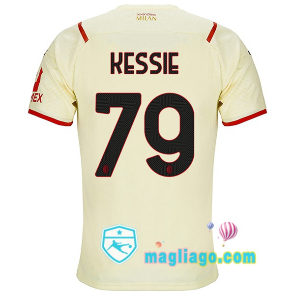 Magliago - Passione Maglie Thai Affidabili Basso Costo Online Shop | Maglia AC Milan (KESSIE 79) Uomo Seconda 2021/2022