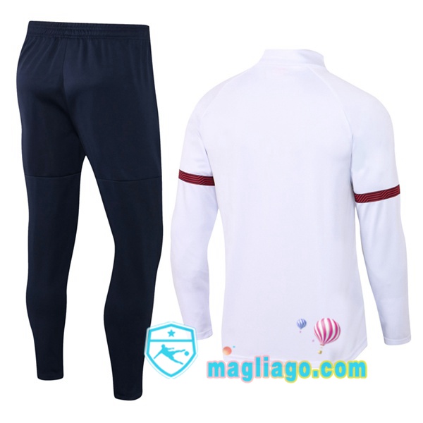 Tuta da Allenamento Manchester City Bianco 2021/2022