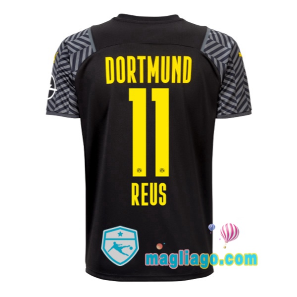 Magliago - Passione Maglie Thai Affidabili Basso Costo Online Shop | Maglia Dortmund BVB (Reus 11) Uomo Seconda 2021/2022