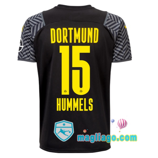 Magliago - Passione Maglie Thai Affidabili Basso Costo Online Shop | Maglia Dortmund BVB (Hummels 15) Uomo Seconda 2021/2022