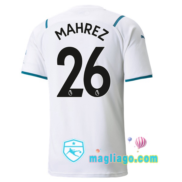 Magliago - Passione Maglie Thai Affidabili Basso Costo Online Shop | Maglia Manchester City (MAHREZ 26) Uomo Seconda 2021/2022