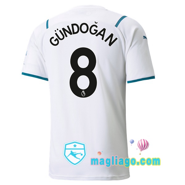 Magliago - Passione Maglie Thai Affidabili Basso Costo Online Shop | Maglia Manchester City (GÜNDOĞAN 8) Uomo Seconda 2021/2022
