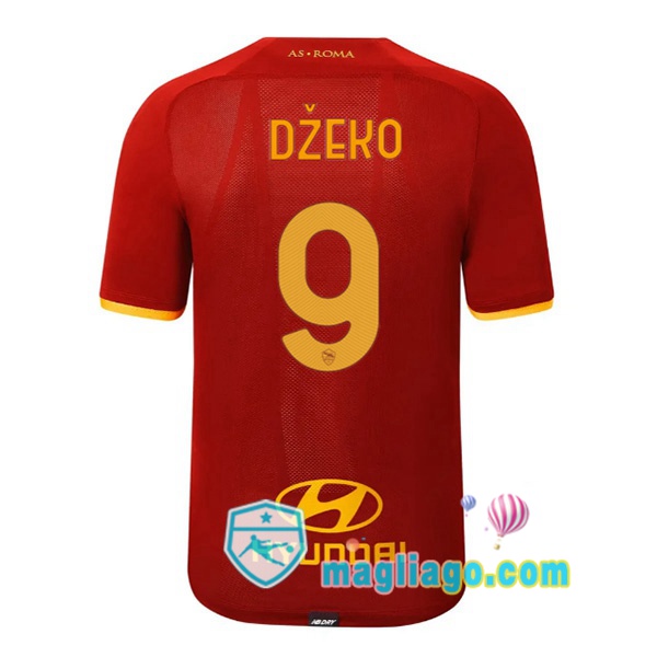 Magliago - Passione Maglie Thai Affidabili Basso Costo Online Shop | Maglia AS Roma (DŽEKO 9) Uomo Prima 2021/2022