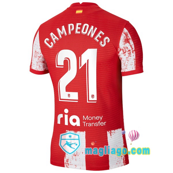 Magliago - Passione Maglie Thai Affidabili Basso Costo Online Shop | Maglia Atletico Madrid (Carrasco 21) Uomo Prima 2021/2022