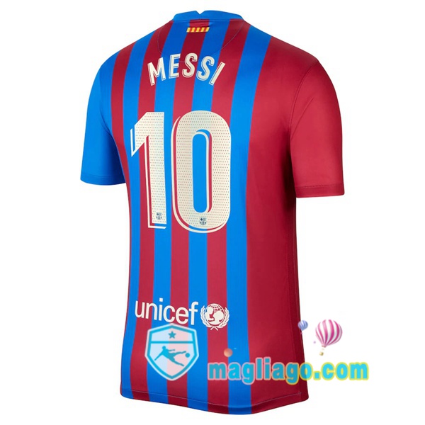 Magliago - Passione Maglie Thai Affidabili Basso Costo Online Shop | Maglia FC Barcellona (MESSI 10) Uomo Prima 2021/2022