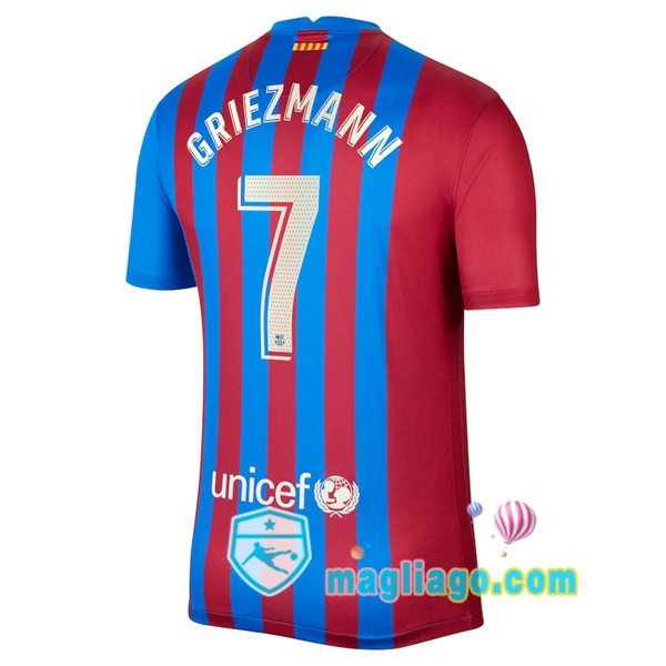 Magliago - Passione Maglie Thai Affidabili Basso Costo Online Shop | Maglia FC Barcellona (GRIEZMANN 7) Uomo Prima 2021/2022