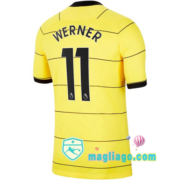 Magliago - Passione Maglie Thai Affidabili Basso Costo Online Shop | Maglia FC Chelsea (WERNER 11) Uomo Seconda 2021/2022