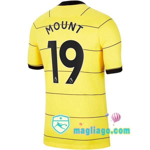 Magliago - Passione Maglie Thai Affidabili Basso Costo Online Shop | Maglia FC Chelsea (MOUNT 19) Uomo Seconda 2021/2022