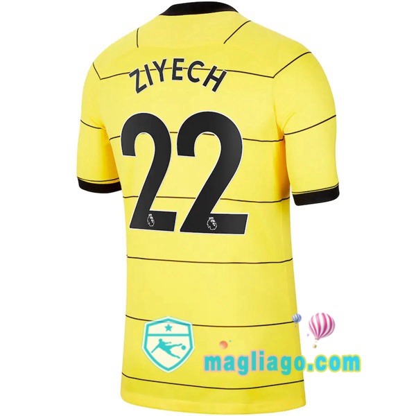 Magliago - Passione Maglie Thai Affidabili Basso Costo Online Shop | Maglia FC Chelsea (ZIYECH 22) Uomo Seconda 2021/2022