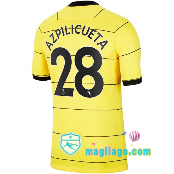 Magliago - Passione Maglie Thai Affidabili Basso Costo Online Shop | Maglia FC Chelsea (AZPILICUETA 28) Uomo Seconda 2021/2022