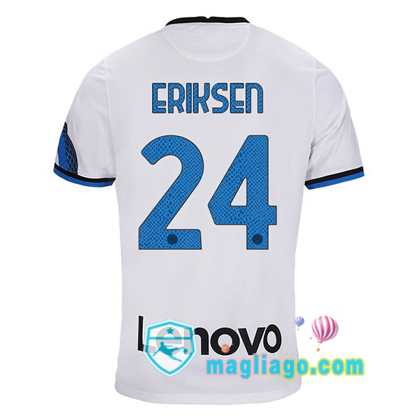 Magliago - Passione Maglie Thai Affidabili Basso Costo Online Shop | Maglia Inter Milan (ERIKSEN 24) Uomo Seconda 2021/2022