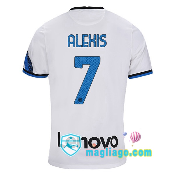 Magliago - Passione Maglie Thai Affidabili Basso Costo Online Shop | Maglia Inter Milan (ALEXIS 7) Uomo Seconda 2021/2022
