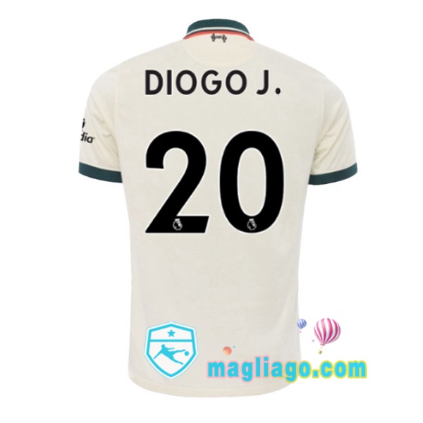 Magliago - Passione Maglie Thai Affidabili Basso Costo Online Shop | Maglia FC Liverpool (DIOGO J. 20) Uomo Seconda 2021/2022
