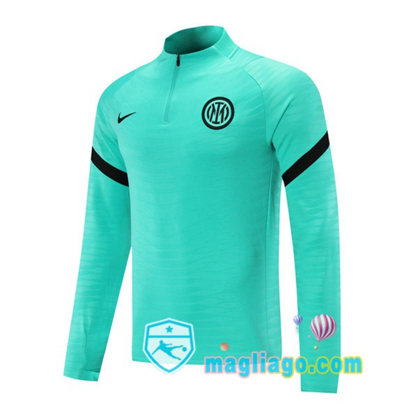Magliago - Passione Maglie Thai Affidabili Basso Costo Online Shop | Felpa Calcio Inter Milan Verde 2021/2022