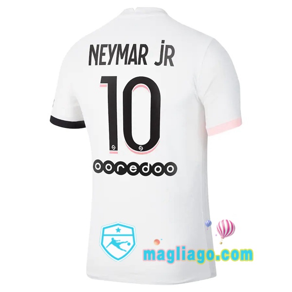 Magliago - Passione Maglie Thai Affidabili Basso Costo Online Shop | Maglia Jordan Paris PSG (Neymar Jr 10) Uomo Seconda 2021/2022