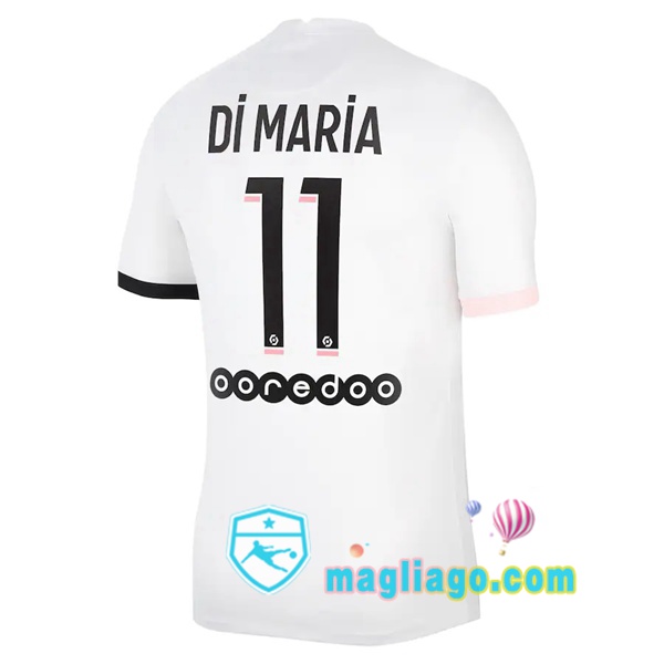 Magliago - Passione Maglie Thai Affidabili Basso Costo Online Shop | Maglia Jordan Paris PSG (Di Maria 11) Uomo Seconda 2021/2022