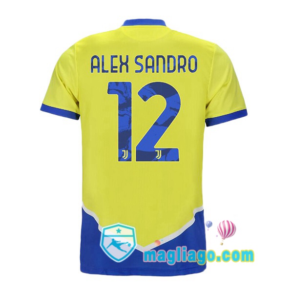 Magliago - Passione Maglie Thai Affidabili Basso Costo Online Shop | Maglia Juventus (ALEX SANDRO 12) Uomo Terza 2021/2022