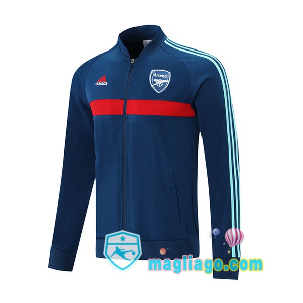 Magliago - Passione Maglie Thai Affidabili Basso Costo Online Shop | Giacca Calcio Arsenal Blu 2021/2022