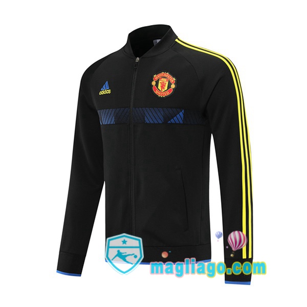 Magliago - Passione Maglie Thai Affidabili Basso Costo Online Shop | Giacca Calcio Manchester United Nero 2021/2022