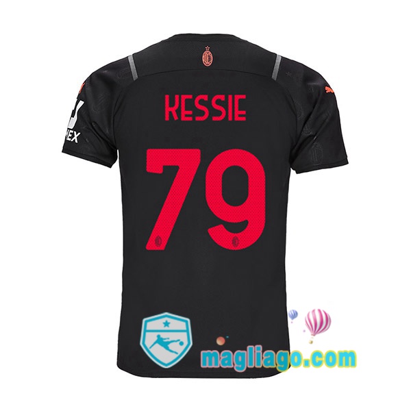 Magliago - Passione Maglie Thai Affidabili Basso Costo Online Shop | Maglia AC Milan (KESSIE 79) Uomo Terza 2021/2022