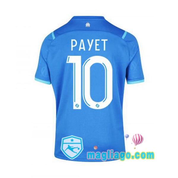 Magliago - Passione Maglie Thai Affidabili Basso Costo Online Shop | Maglia Marsiglia OM (PAYET 10) Uomo Terza 2021/2022