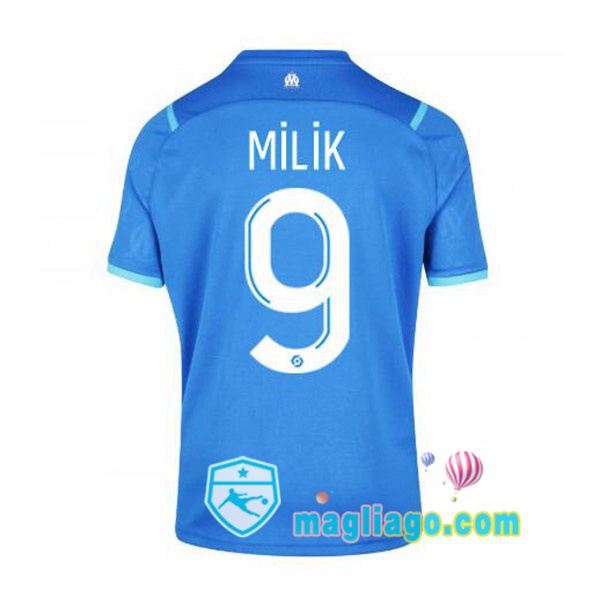 Magliago - Passione Maglie Thai Affidabili Basso Costo Online Shop | Maglia Marsiglia OM (MILIK 19) Uomo Terza 2021/2022