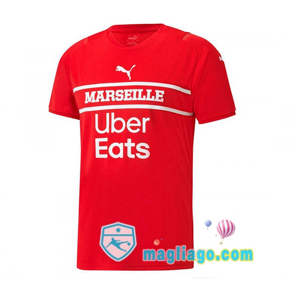 Magliago - Passione Maglie Thai Affidabili Basso Costo Online Shop | Maglia Marsiglia OM Portiere Rosso 2021/2022