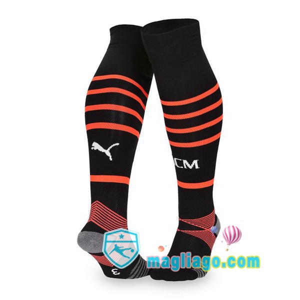 Magliago - Passione Maglie Thai Affidabili Basso Costo Online Shop | Calzettoni Da Calcio AC Milan Terza 2021/2022