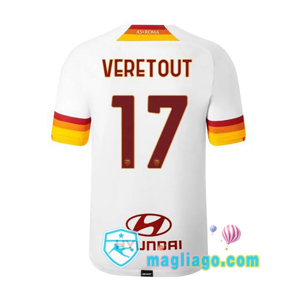 Magliago - Passione Maglie Thai Affidabili Basso Costo Online Shop | Maglia AS Roma (VERETOUT 17) Uomo Seconda 2021/2022