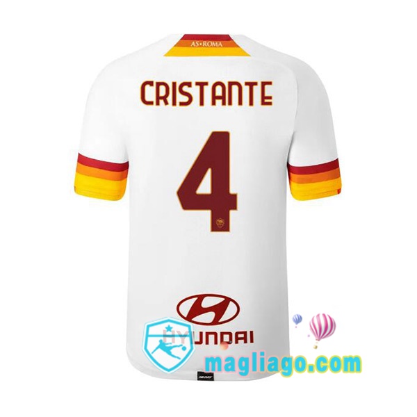 Magliago - Passione Maglie Thai Affidabili Basso Costo Online Shop | Maglia AS Roma (CRISTANTE 4) Uomo Seconda 2021/2022