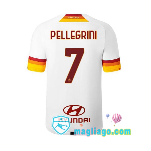 Magliago - Passione Maglie Thai Affidabili Basso Costo Online Shop | Maglia AS Roma (PELLEGRINI 7) Uomo Seconda 2021/2022