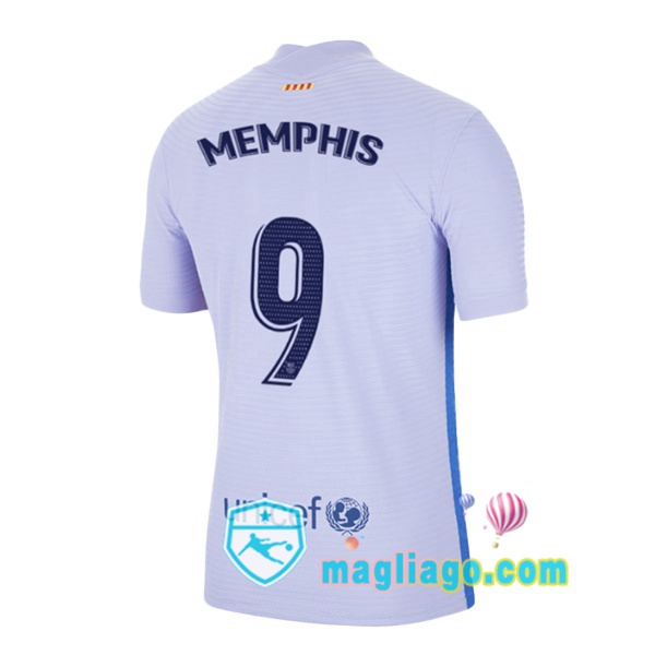 Magliago - Passione Maglie Thai Affidabili Basso Costo Online Shop | Maglia FC Barcellona (Memphis 9) Uomo Seconda 2021/2022