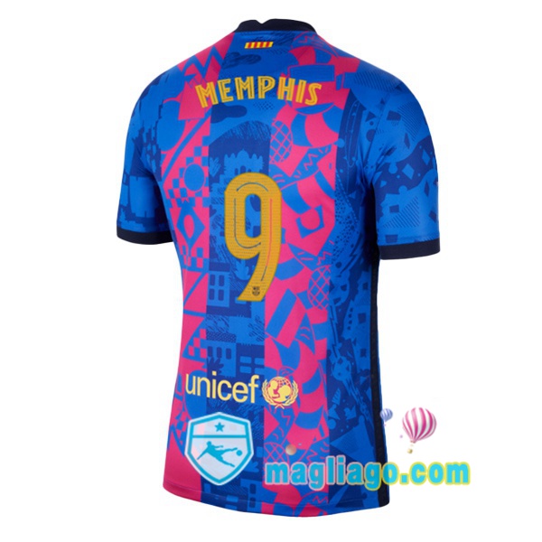 Magliago - Passione Maglie Thai Affidabili Basso Costo Online Shop | Maglia FC Barcellona (Memphis 9) Uomo Terza 2021/2022