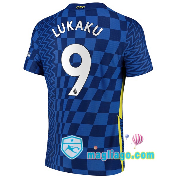 Magliago - Passione Maglie Thai Affidabili Basso Costo Online Shop | Maglia FC Chelsea (LUKAKU 9) Uomo Prima 2021/2022