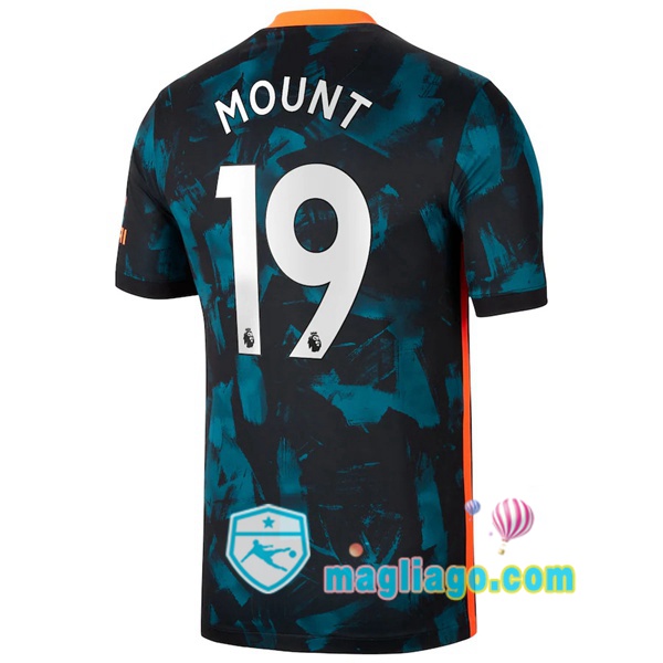 Magliago - Passione Maglie Thai Affidabili Basso Costo Online Shop | Maglia FC Chelsea (MOUNT 19) Uomo Terza 2021/2022