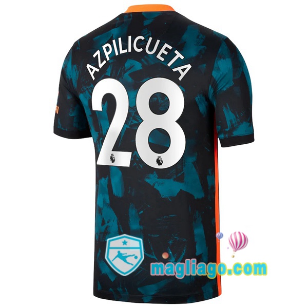 Magliago - Passione Maglie Thai Affidabili Basso Costo Online Shop | Maglia FC Chelsea (AZPILICUETA 28) Uomo Terza 2021/2022