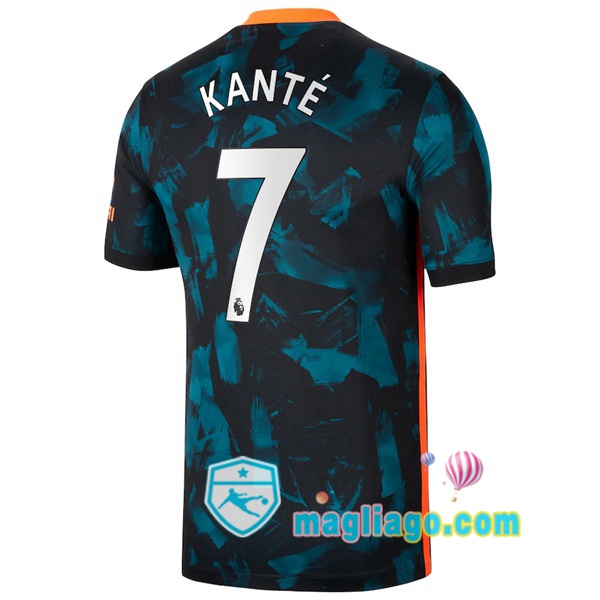 Magliago - Passione Maglie Thai Affidabili Basso Costo Online Shop | Maglia FC Chelsea (KANTÉ 7) Uomo Terza 2021/2022