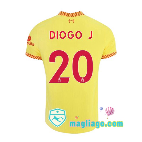Magliago - Passione Maglie Thai Affidabili Basso Costo Online Shop | Maglia FC Liverpool (DIOGO J. 20) Uomo Terza 2021/2022
