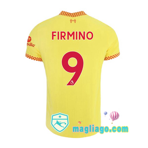 Magliago - Passione Maglie Thai Affidabili Basso Costo Online Shop | Maglia FC Liverpool (FIRMINO 9) Uomo Terza 2021/2022