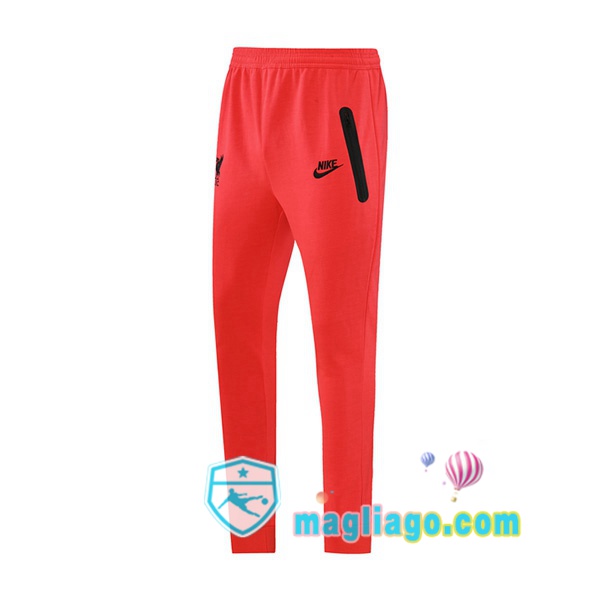 Magliago - Passione Maglie Thai Affidabili Basso Costo Online Shop | Pantaloni Da Allenamento FC Liverpool Rosso 2021/2022