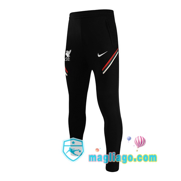 Magliago - Passione Maglie Thai Affidabili Basso Costo Online Shop | Pantaloni Da Allenamento FC Liverpool Nero 2021/2022