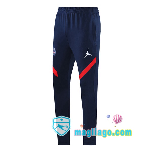 Magliago - Passione Maglie Thai Affidabili Basso Costo Online Shop | Pantaloni Da Allenamento JORDAN Paris PSG Blu Royal 2021/2022