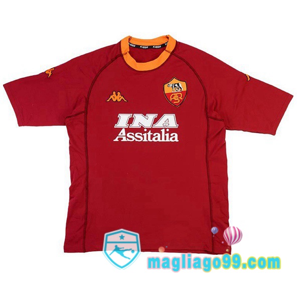 Magliago - Passione Maglie Thai Affidabili Basso Costo Online Shop | Maglia Storica AS Roma Prima 2000 2001