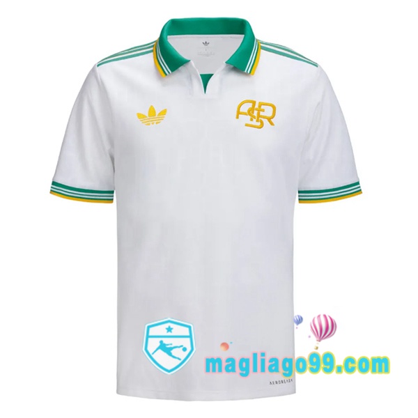 Magliago - Passione Maglie Thai Affidabili Basso Costo Online Shop | Maglia AS Roma Terza Bianco 2025/2026