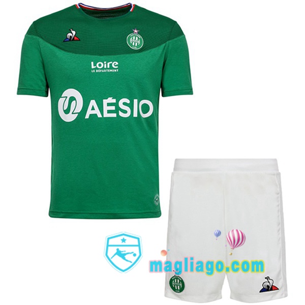 Magliago - Passione Maglie Thai Affidabili Basso Costo Online Shop | Maglia AS St Etienne Bambino Prima 2019/2020
