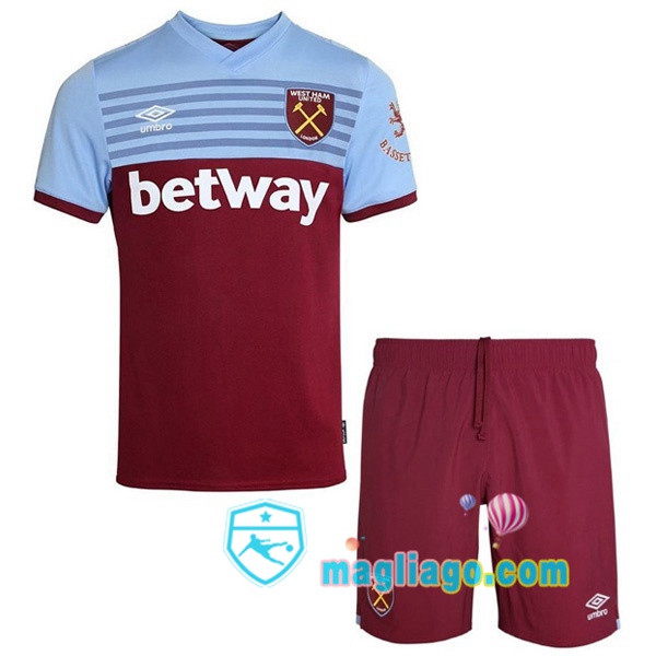 Magliago - Passione Maglie Thai Affidabili Basso Costo Online Shop | Maglia West Ham Bambino Prima 2019/2020