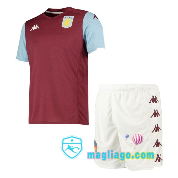 Magliago - Passione Maglie Thai Affidabili Basso Costo Online Shop | Maglia Aston Villa Bambino Prima 2019/2020