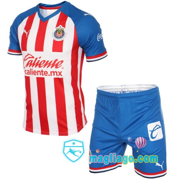 Magliago - Passione Maglie Thai Affidabili Basso Costo Online Shop | Maglia CD Guadalajara Bambino Prima 2019/2020