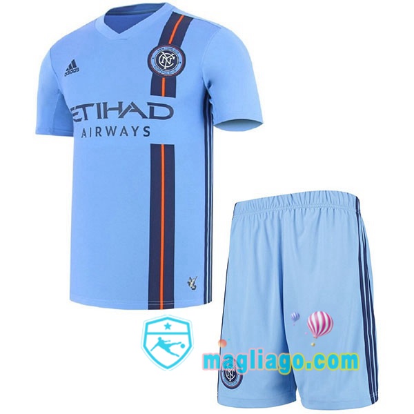 Magliago - Passione Maglie Thai Affidabili Basso Costo Online Shop | Maglia New York City FC Bambino Prima 2019/2020